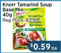 Blue Sky Supermarket Knorr Tamarind Soup Base Mix offer