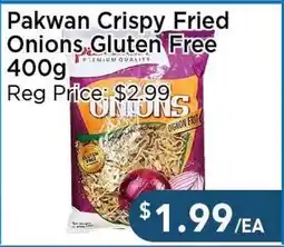 Blue Sky Supermarket Pakwan Crispy Fried Onions Gluten Free offer