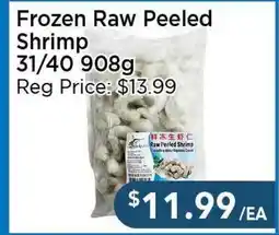 Blue Sky Supermarket Frozen Raw Peeled Shrimp 31/40 offer
