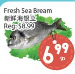 Fresh Palace Supermarket Fresh Sea Bream offer