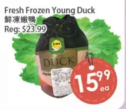 Fresh Palace Supermarket Fresh Frozen Young Duck offer