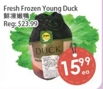 Fresh Palace Supermarket Fresh Frozen Young Duck offer