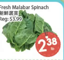 Fresh Palace Supermarket Fresh Malabar Spinach offer