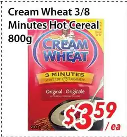 Bestco Food Mart Cream Wheat 3/8 Minutes Hot Cereal offer