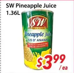 Bestco Food Mart SW Pineapple Juice offer