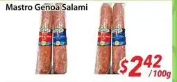 Bestco Food Mart Mastro Genoa Salami offer