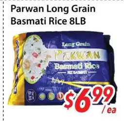 Bestco Food Mart Parwan Long Grain Basmati Rice 8LB offer