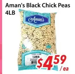 Bestco Food Mart Aman's Black Chick Peas offer