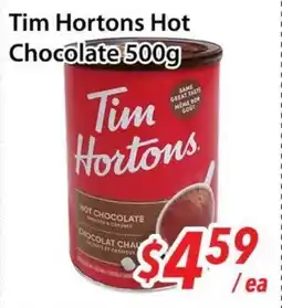 Bestco Food Mart Tim Hortons Hot Chocolate offer