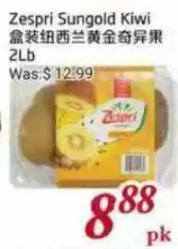 Tone Tai Supermarket Zespri Sungold Kiwi offer