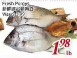 Tone Tai Supermarket Fresh Porgys offer