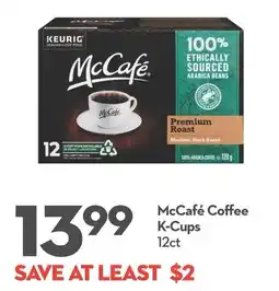 Longo's McCafé Coffee K-Cups offer