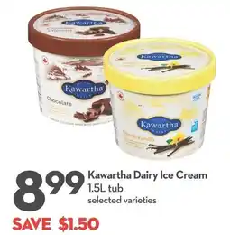 Longo's Kawartha Dairy Ice Cream offer