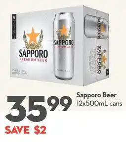 Longo's Sapporo Beer offer