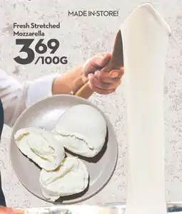 Longo's Fresh Stretched Mozzarella offer