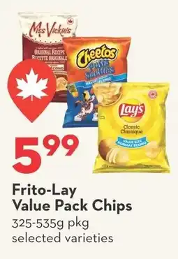Longo's Frito-Lay Value Pack Chips offer