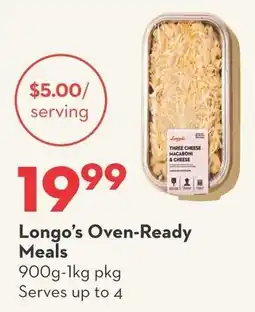 Longo's Longo's Oven-Ready Meals offer