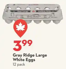 Longo's Gray Ridge Large White Eggs offer