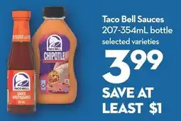 Longo's Taco Bell Sauces offer