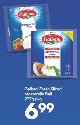 Longo's Galbani Fresh Sliced Mozzarella Ball offer
