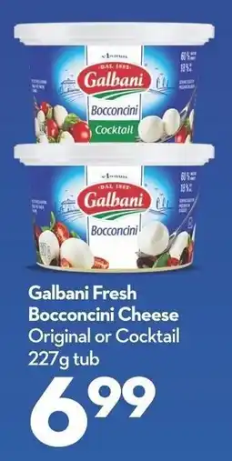 Longo's Galbani Fresh Bocconcini Cheese Original or Cocktail offer