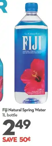 Longo's Fiji Natural Spring Water offer