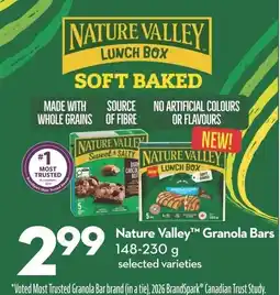 Longo's Nature Valley Granola Bars offer