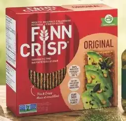Longo's Finn Crisp Sourdough Rye Thins offer