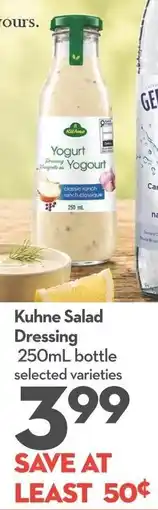 Longo's Kuhne Salad Dressing offer