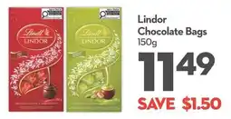 Longo's Lindor Chocolate Bags offer