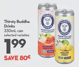 Longo's Thirsty Buddha Drinks offer