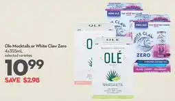 Longo's Ole Mocktails or White Claw Zero offer