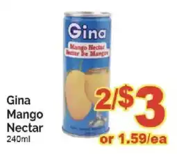 T&T Supermarket Gina Mango Nectar offer