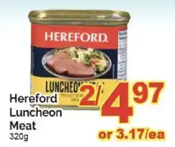 T&T Supermarket Hereford Luncheon Meat offer