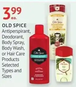 Old Spice Antiperspirant, Deodorant, Body Spray, Body Wash, or Hair Care Products