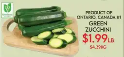 Fiesta Farms GREEN ZUCCHINI offer