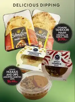 Fiesta Farms LEINAN HUMMUS AND DIPS offer