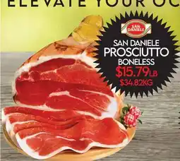 Fiesta Farms SAN DANIELE PROSCIUTTO BONELESS offer