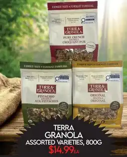 Fiesta Farms TERRA GRANOLA offer