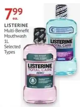 IDA Pharmacy Listerine Multi-Benefit Mouthwash offer