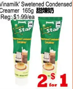 Yuan Ming Supermarket Vinamilk' Sweetened Condensed Creamer offer