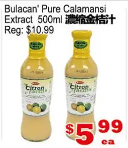 Yuan Ming Supermarket Bulacan' Pure Calamansi Extract offer