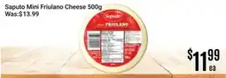 Nations Fresh Foods Saputo Mini Friulano Cheese offer