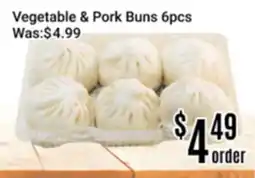 Nations Fresh Foods Vegetable & Pork Buns 6pcs offer