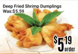 Nations Fresh Foods Deep Fried Shrimp Dumplings offer