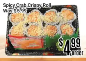Nations Fresh Foods Spicy Crab Crispy Roll offer