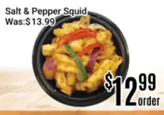 Nations Fresh Foods Salt & Pepper Squid offer