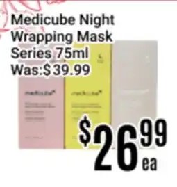 Nations Fresh Foods Medicube Night Wrapping Mask Series offer
