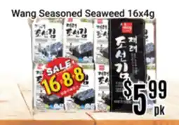 Nations Fresh Foods Wang Seasoned Seaweed offer