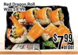 Nations Fresh Foods Red Dragon Roll offer
